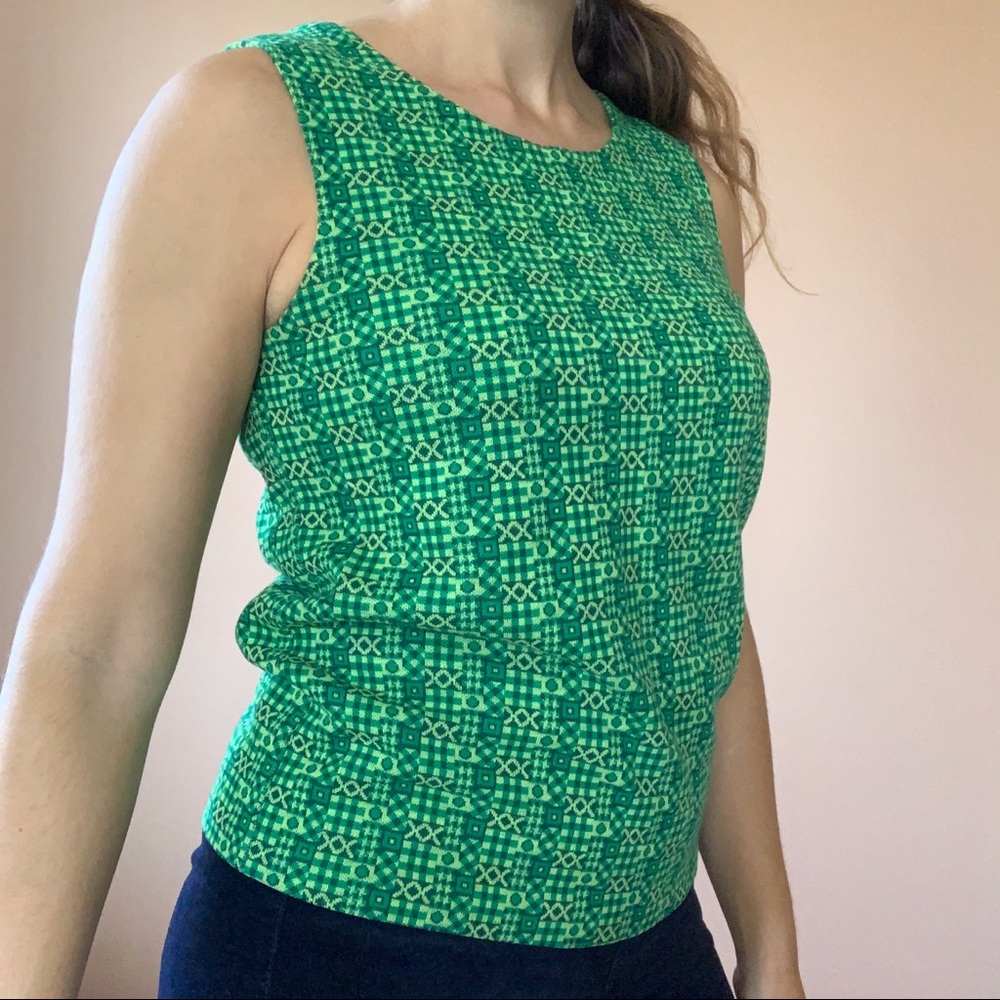 Vintage 70s Sleeveless Sweater
